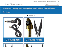 Tablet Screenshot of idealtiregroover.com